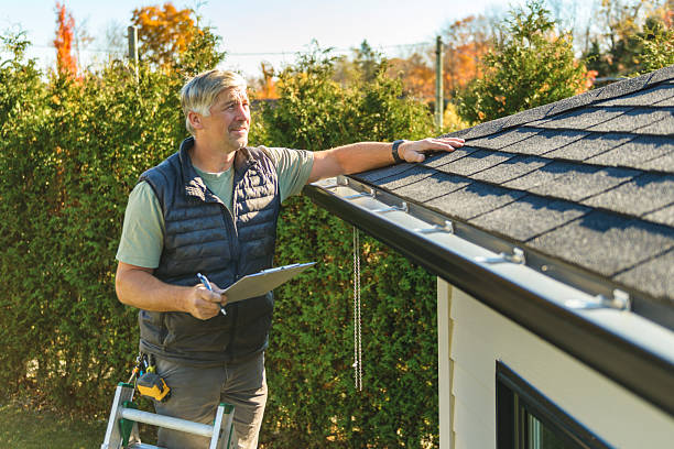 Professional Roofing technician working in Baldwinsville, NY